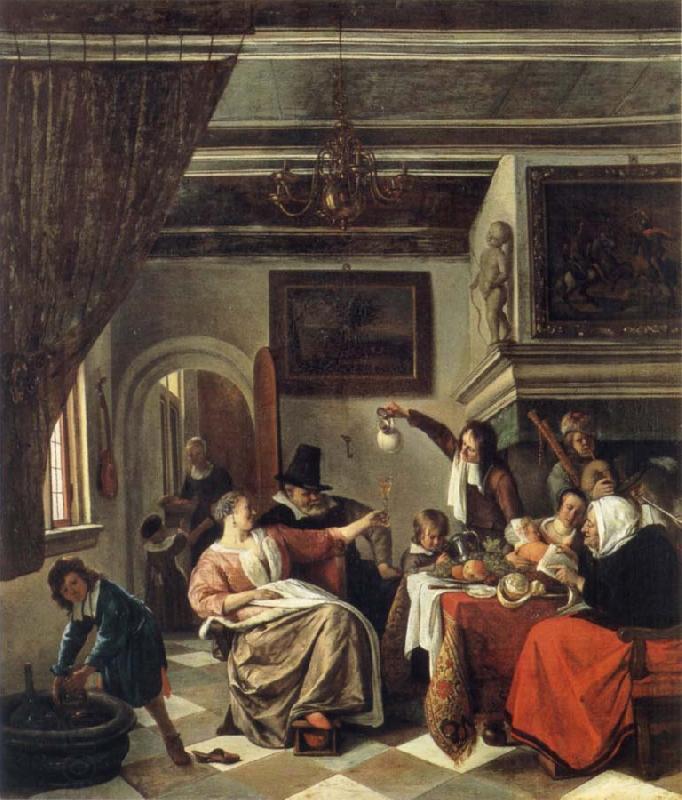 Jan Steen The Way we hear it is the way we sing it